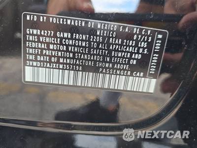 2014 Volkswagen Jetta SE Sedan w/Connectivity - zdjęcie 14 z 41 - miniatura