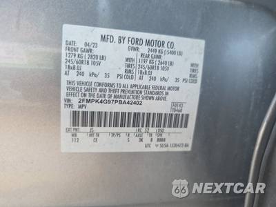 2023 Ford Edge SE - zdjęcie 14 z 16 - miniatura