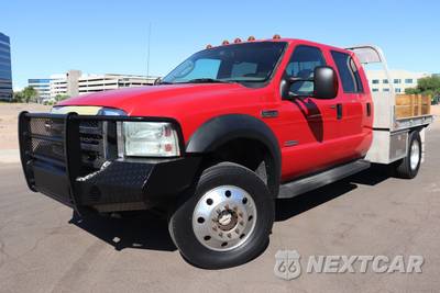 2007 Ford Super Duty F-550 Cab Chassis Lariat Crew Cab DRW - zdjęcie 1 z 27 - miniatura