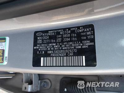 2025 Hyundai Elantra SEL Convenience - zdjęcie 4 z 27 - miniatura