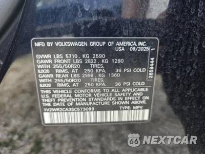 2025 Volkswagen Atlas 2.0T SE w/Technology - zdjęcie 33 z 34 - miniatura