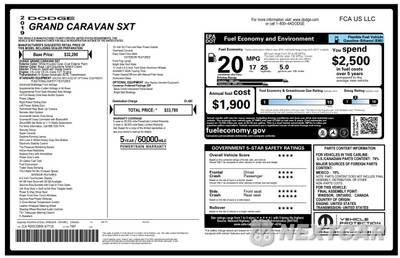 2019 Dodge Grand Caravan SXT 121.2" WB - zdjęcie 8 z 30 - miniatura