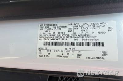 2019 Ford Transit 350 Passenger Van XLT w/RH Sliding Door Low Roof 147.6" WB - zdjęcie 29 z 30 - miniatura