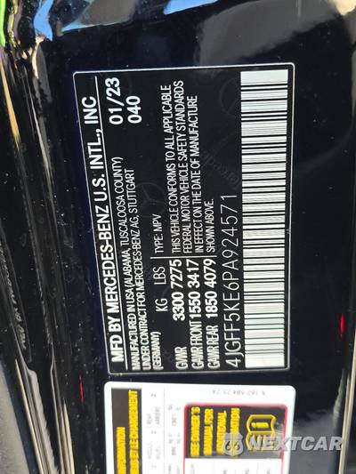2023 Mercedes-Benz GLS 450 4MATIC - zdjęcie 22 z 27 - miniatura