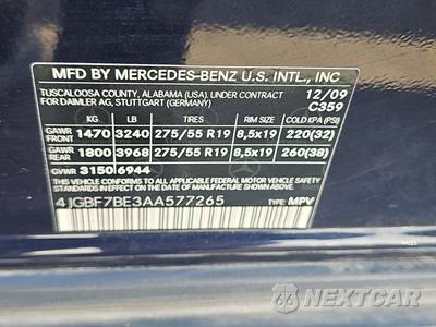 2010 Mercedes-Benz GL 450 4MATIC - zdjęcie 14 z 18 - miniatura