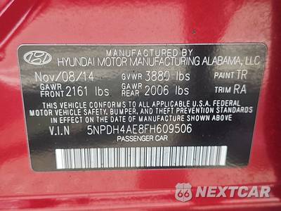 2015 Hyundai Elantra SE Sedan - zdjęcie 14 z 38 - miniatura