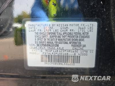 2022 Nissan Kicks S - zdjęcie 14 z 34 - miniatura