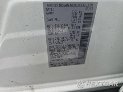 2023 Nissan Murano Platinum - zdjęcie 15 z 21 - miniatura