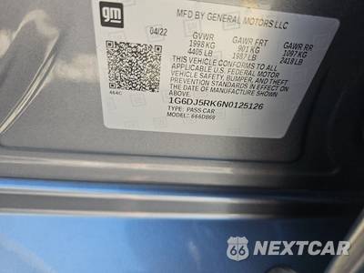 2022 Cadillac CT4 Luxury 1SB - zdjęcie 14 z 20 - miniatura