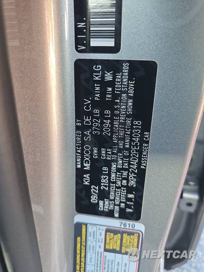 2023 Kia Forte LXS - zdjęcie 14 z 29 - miniatura