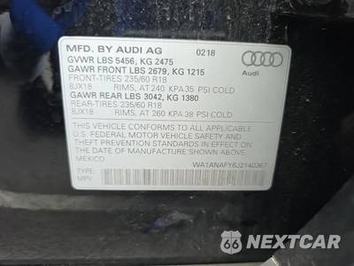 2018 Audi Q5 Premium - zdjęcie 18 z 24 - miniatura