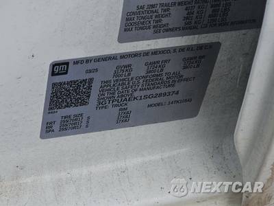 2025 GMC Sierra 1500 Pro Crew Cab Short Bed 1SA - zdjęcie 14 z 20 - miniatura