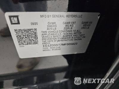 2021 Chevrolet Malibu LT 1LT - zdjęcie 14 z 42 - miniatura