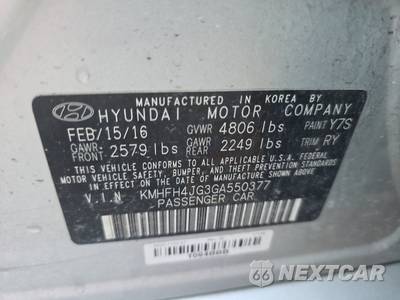 2016 Hyundai Azera Limited - zdjęcie 14 z 52 - miniatura
