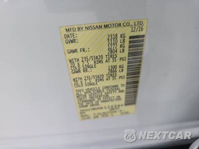 2017 Nissan Murano Platinum - zdjęcie 14 z 22 - miniatura