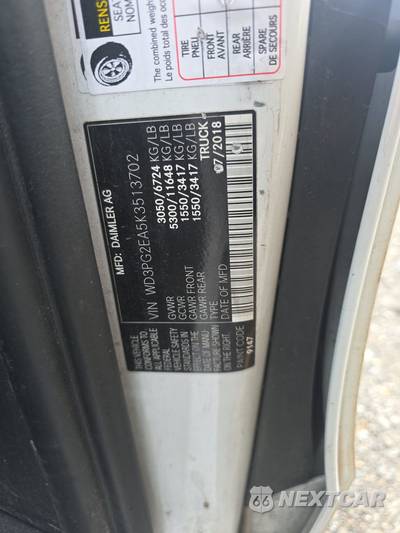 2019 Mercedes-Benz Metris Cargo Van 126.0" WB - zdjęcie 14 z 39 - miniatura