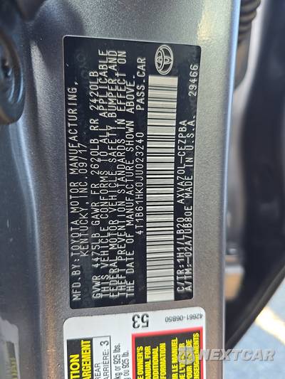2018 Toyota Camry XSE - zdjęcie 21 z 79 - miniatura