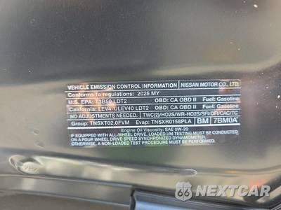 2026 Nissan Murano SL - zdjęcie 20 z 24 - miniatura