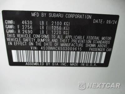 2025 Subaru Legacy Premium - zdjęcie 40 z 40 - miniatura