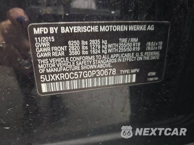 2016 BMW X5 Sports Activity Vehicle xDrive35i LUXURY LINE - zdjęcie 14 z 25 - miniatura