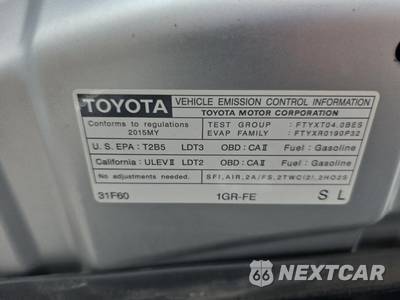 2015 Toyota 4Runner Limited - zdjęcie 21 z 23 - miniatura