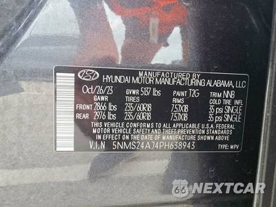 2023 Hyundai Santa Fe SEL - zdjęcie 42 z 42 - miniatura