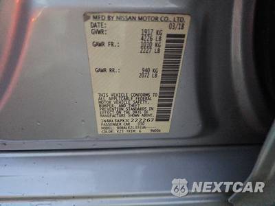 2018 Nissan Altima 2.5 SL - zdjęcie 14 z 25 - miniatura