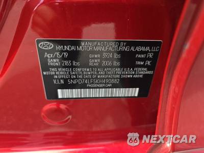 2019 Hyundai Elantra SE Sedan - zdjęcie 14 z 20 - miniatura