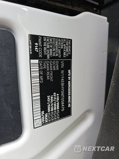 2021 Mercedes-Benz Sprinter 2500 Cargo Van Standard Roof 144.0" WB - zdjęcie 15 z 44 - miniatura