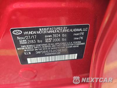 2018 Hyundai Elantra SEL Sedan - zdjęcie 15 z 23 - miniatura