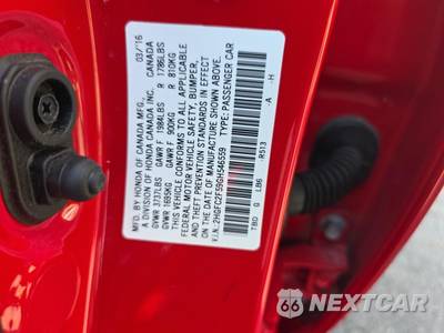 2016 Honda Civic Sedan LX - zdjęcie 17 z 21 - miniatura