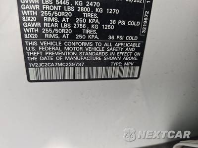 2021 Volkswagen Atlas Cross Sport 2.0T SE w/Technology - zdjęcie 14 z 27 - miniatura