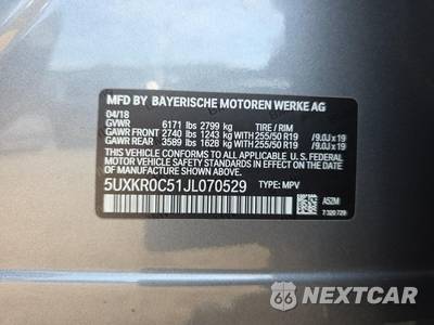 2018 BMW X5 Sports Activity Vehicle xDrive35i - zdjęcie 18 z 29 - miniatura