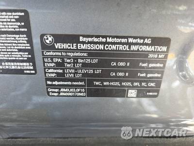 2018 BMW X5 Sports Activity Vehicle xDrive35i - zdjęcie 25 z 29 - miniatura