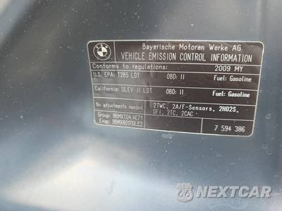 2009 BMW X6 Sports Activity Vehicle xDrive50i - zdjęcie 29 z 30 - miniatura