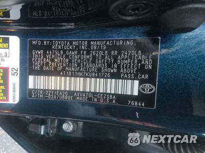 2019 Toyota Camry SE - zdjęcie 14 z 40 - miniatura