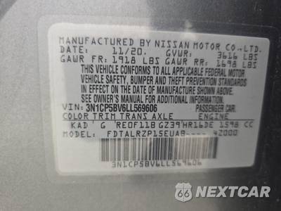 2020 Nissan Kicks S - zdjęcie 14 z 26 - miniatura