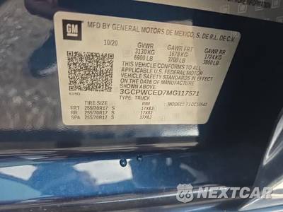 2021 Chevrolet Silverado 1500 LT Crew Cab Short Bed 1LT - zdjęcie 17 z 21 - miniatura