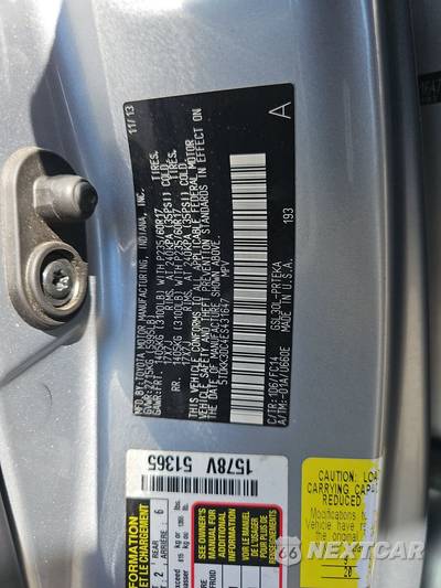 2014 Toyota Sienna LE 8-Passenger 119.3" WB - zdjęcie 15 z 33 - miniatura