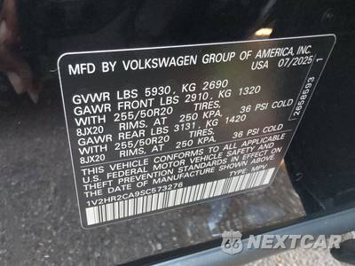 2025 Volkswagen Atlas 2.0T SE w/Technology - zdjęcie 15 z 23 - miniatura
