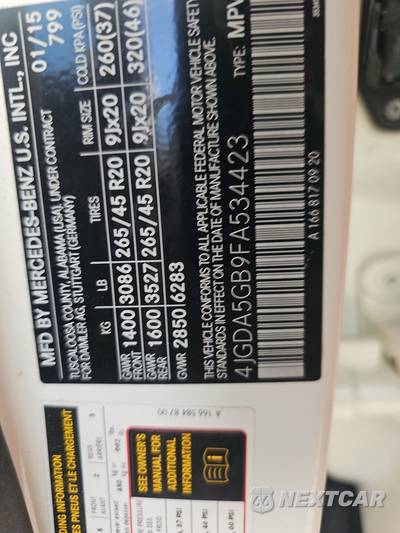 2015 Mercedes-Benz ML 400 - zdjęcie 14 z 33 - miniatura