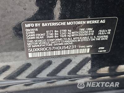 2017 BMW X5 Sports Activity Vehicle xDrive35i LUXURY LINE - zdjęcie 14 z 24 - miniatura
