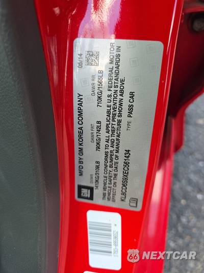 2014 Chevrolet Spark 1LT 1SD - zdjęcie 14 z 29 - miniatura