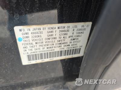 2008 Acura RL w/Technology Package - zdjęcie 14 z 60 - miniatura