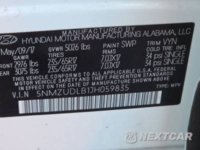 2018 Hyundai Santa Fe Sport - zdjęcie 14 z 20 - miniatura