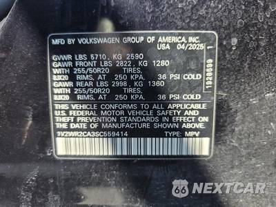 2025 Volkswagen Atlas 2.0T SE w/Technology - zdjęcie 11 z 37 - miniatura