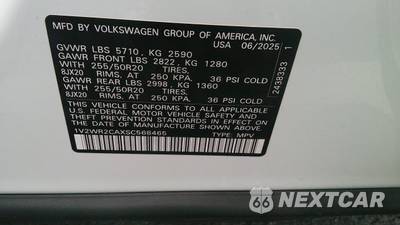 2025 Volkswagen Atlas 2.0T SE w/Technology - zdjęcie 12 z 28 - miniatura