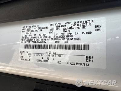 2020 Ford Transit 150 Cargo Van Low Roof 148.0" WB - zdjęcie 38 z 38 - miniatura