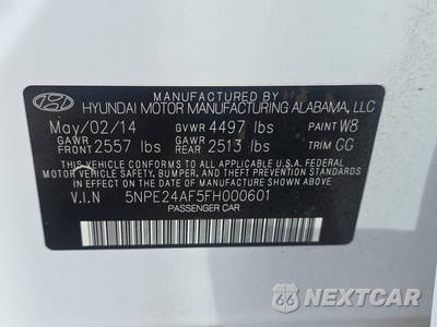 2015 Hyundai Sonata SE - zdjęcie 14 z 25 - miniatura