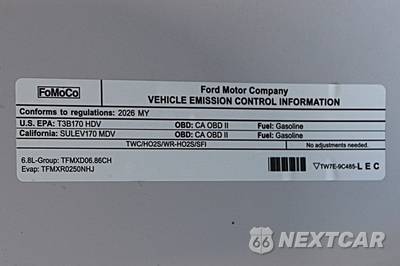 2026 Ford Super Duty F-250 XL Extended Cab Long Bed w/Rear Doors - zdjęcie 45 z 47 - miniatura